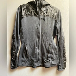 Helly Hansen ULLR Midlayer Fleece full zip Hooded Jacket Sz  L